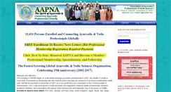 Desktop Screenshot of aapna.org
