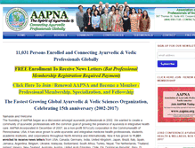 Tablet Screenshot of aapna.org